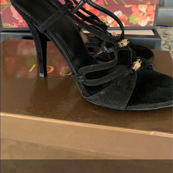 🖤SOLD!🖤Authentic Gucci Strappy Heels - Picture 6 of 10